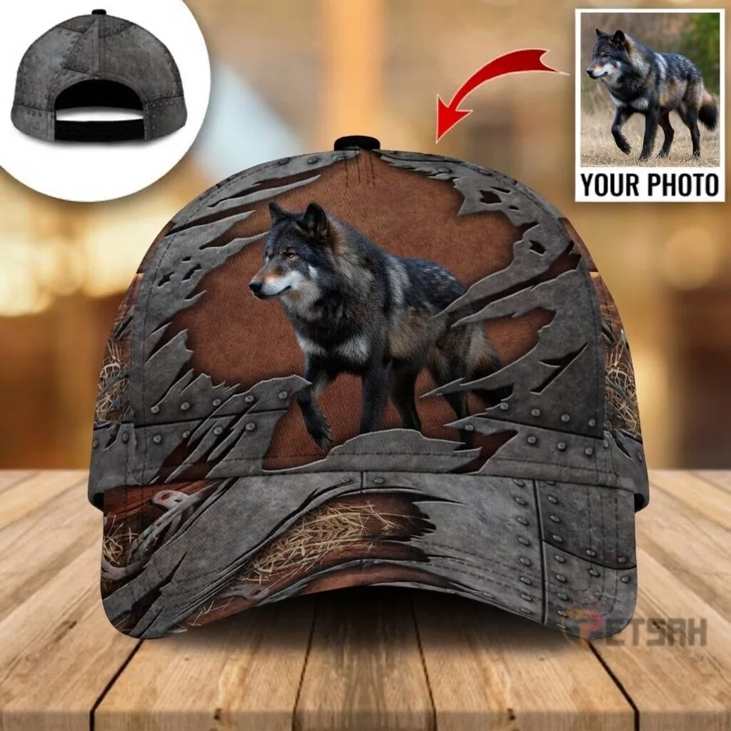 Upload Pet Photo Custom Personalized Pet Image AOP Baseball Cap