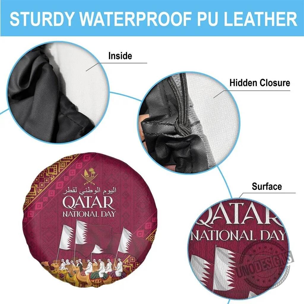 Qatar National Day Celebration Arabian Peninsula Camel Parade Spare Tire Cover 11 Qatar National Day Celebration Arabian Peninsula Camel Parade Spare Tire Cover