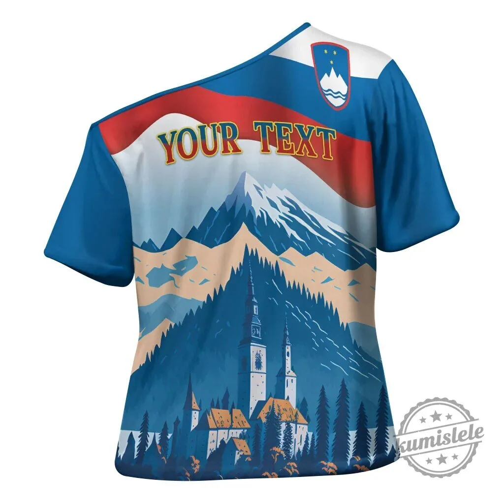 Lake Bled Landscape T-Shirt featuring Slovenia Independence Day in the Julian Alps 6 Lake Bled Landscape T-Shirt featuring Slovenia Independence Day in the Julian Alps