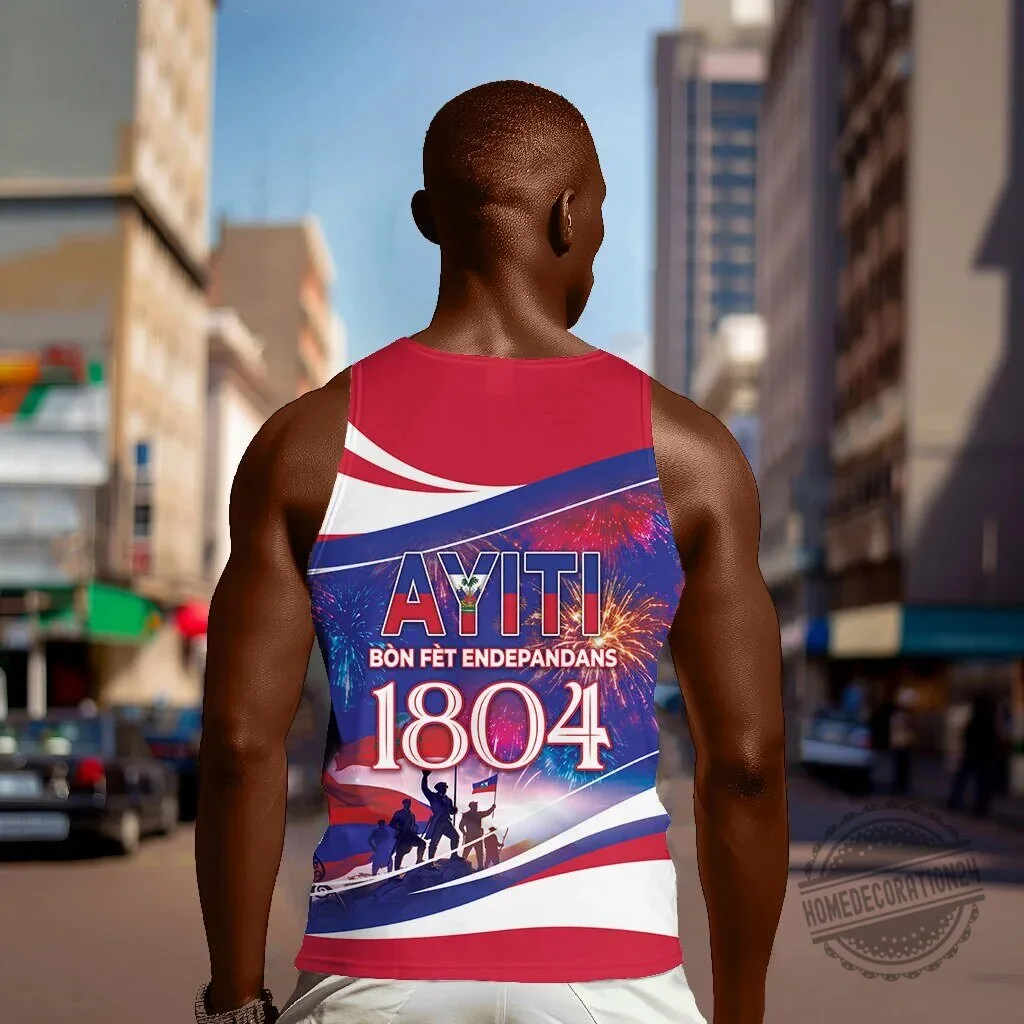 Haiti Independence Day Dared To Be Free Patriotic Heritage Tank Top 4 Haiti Independence Day Dared To Be Free Patriotic Heritage Tank Top