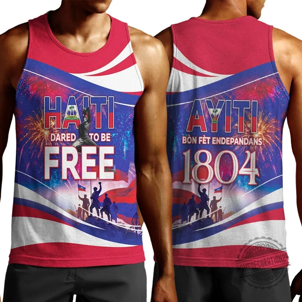 Haiti Independence Day Dared To Be Free Patriotic Heritage Tank Top 5 Haiti Independence Day Dared To Be Free Patriotic Heritage Tank Top