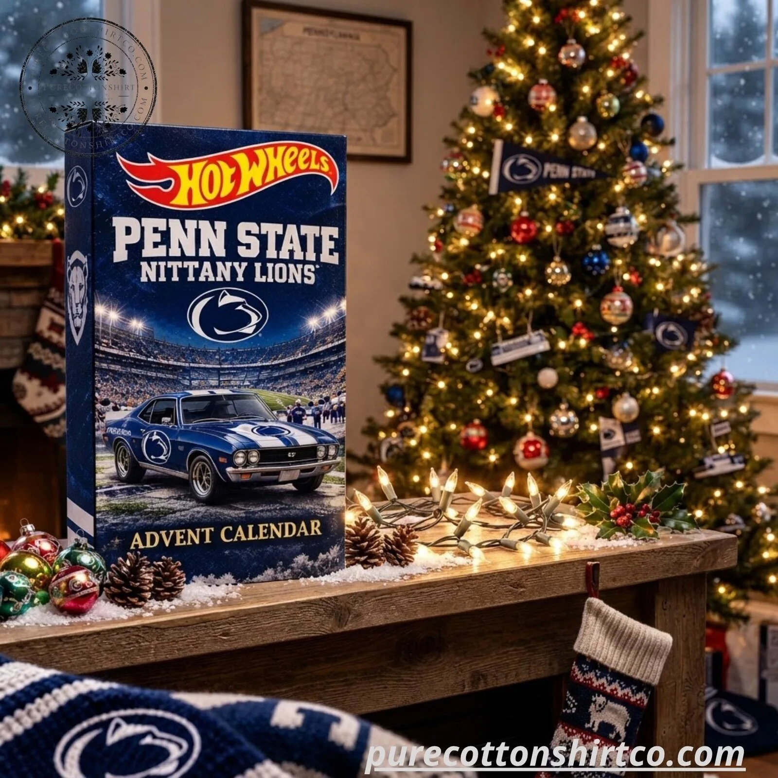 Penn State Nittany Lions Hot Wheels Advent Calendar 6 Penn State Nittany Lions Hot Wheels Advent Calendar