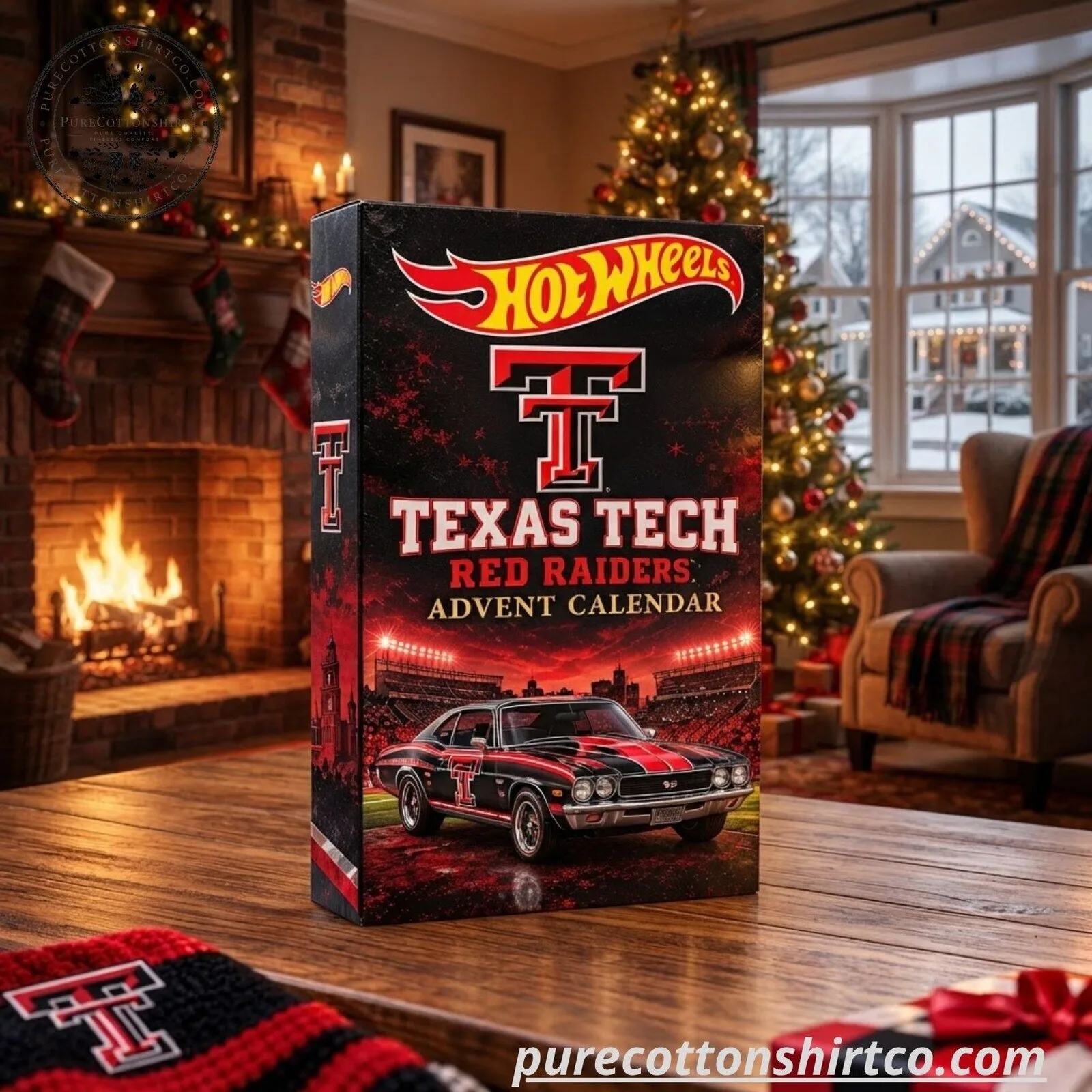 Texas Tech Red Raiders Hot Wheels Advent Calendar 5 Texas Tech Red Raiders Hot Wheels Advent Calendar