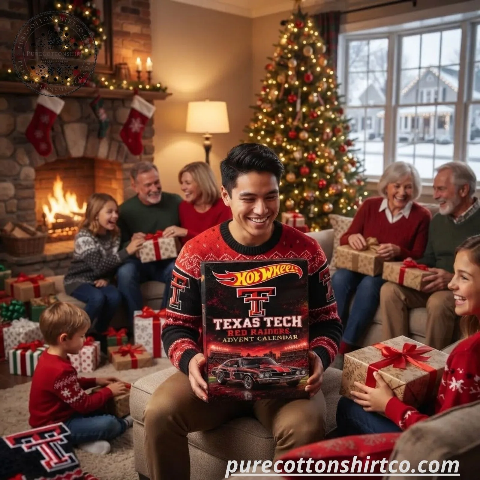 Texas Tech Red Raiders Hot Wheels Advent Calendar 6 Texas Tech Red Raiders Hot Wheels Advent Calendar