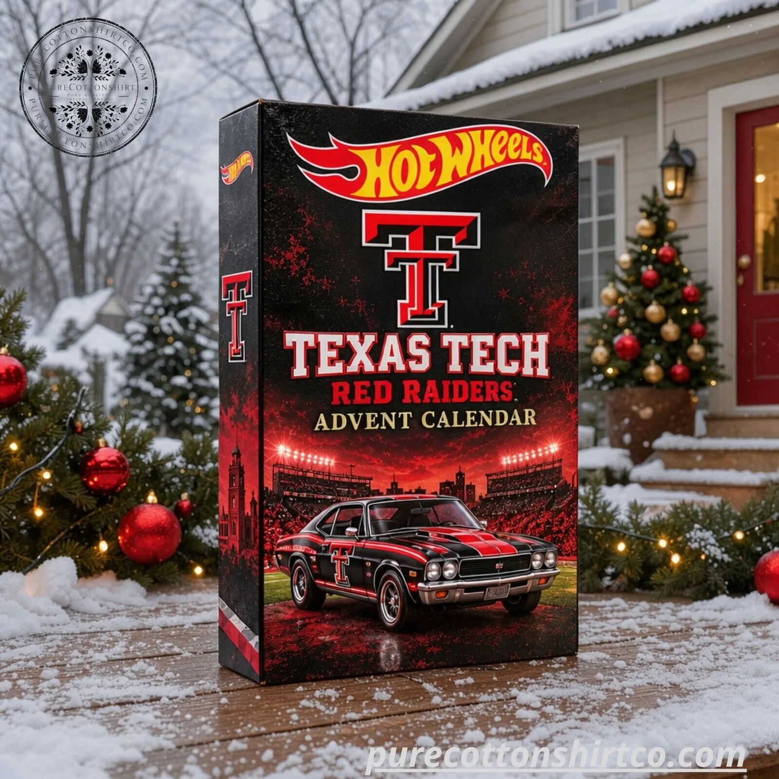 Texas Tech Red Raiders Hot Wheels Advent Calendar 7 Texas Tech Red Raiders Hot Wheels Advent Calendar