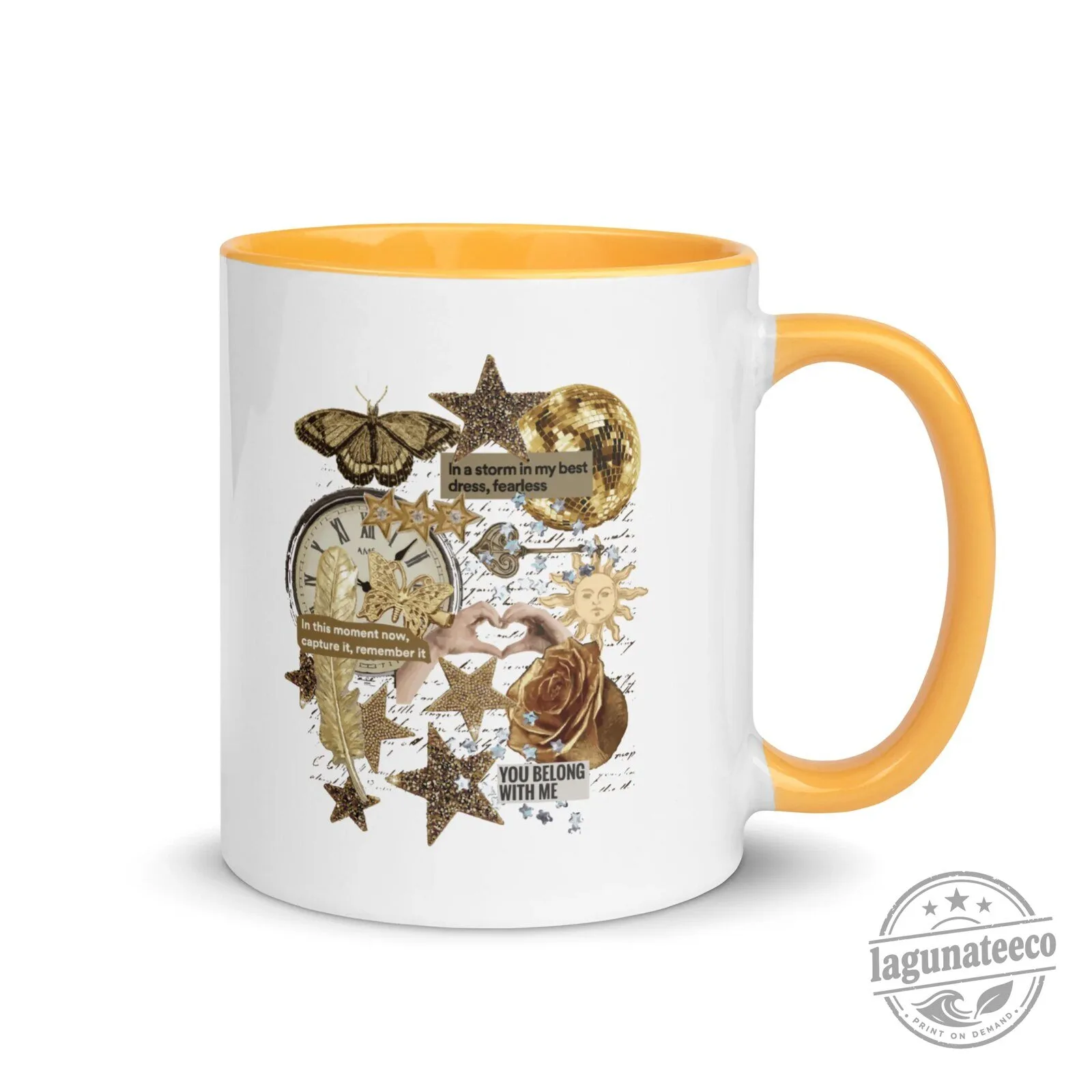 You Belong With Me Collage Coffee Mug