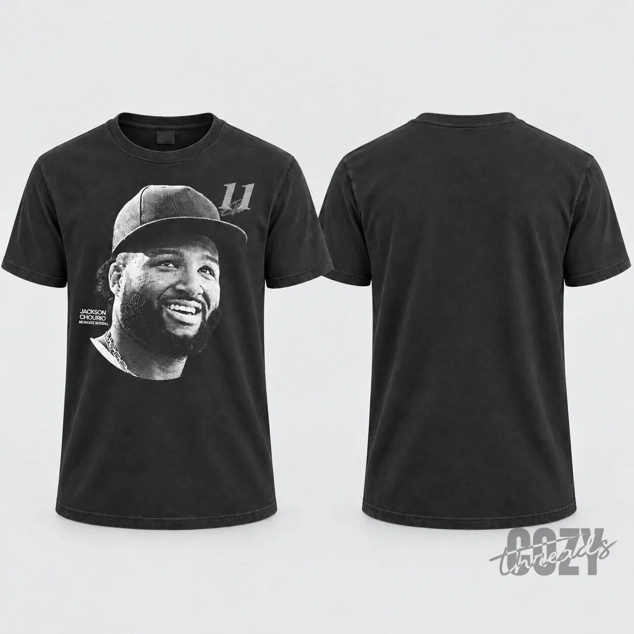 Jackson Chourio Milwaukee Baseball Player T-Shirt 6 Jackson Chourio Milwaukee Baseball Player T-Shirt