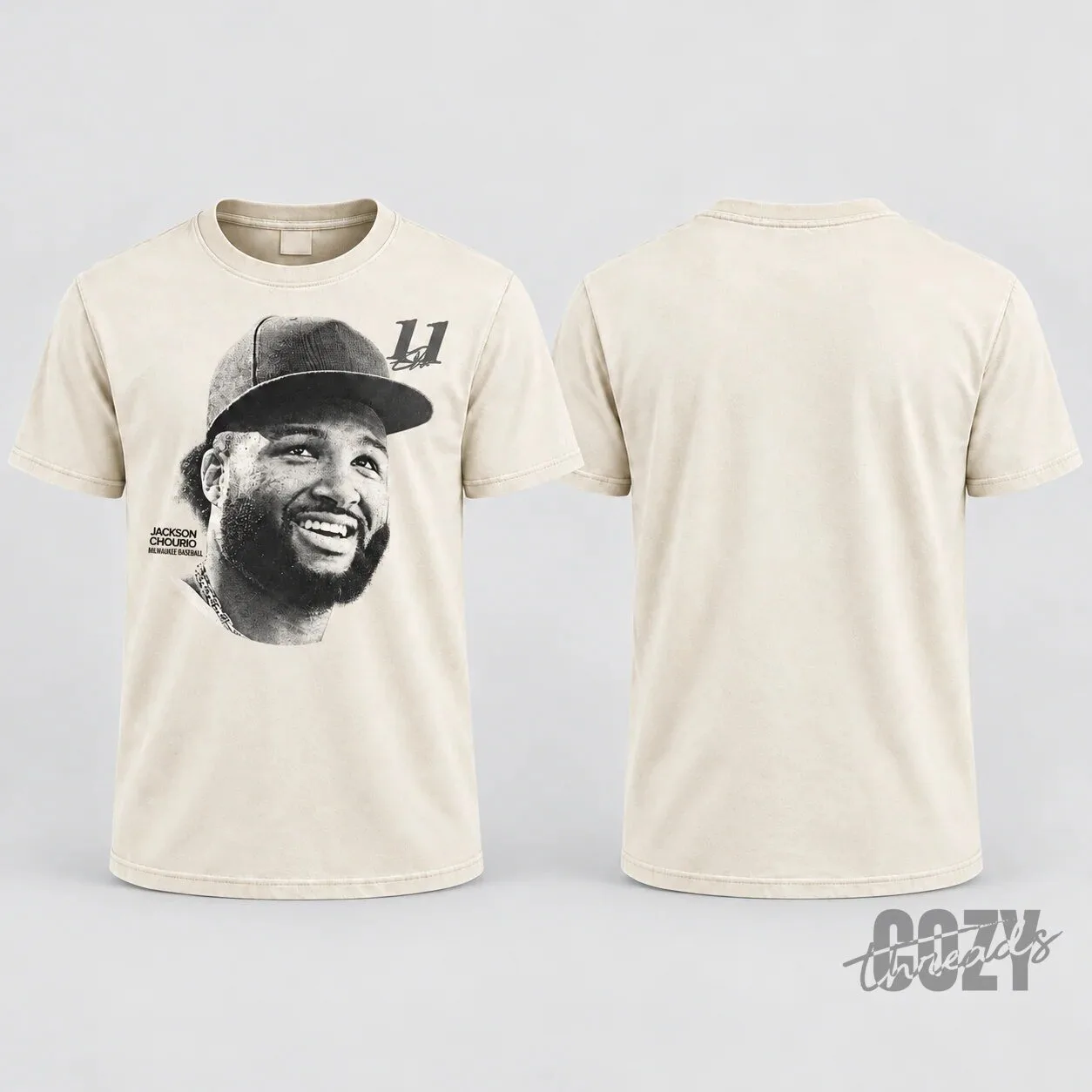 Jackson Chourio Milwaukee Baseball Player T-Shirt 7 Jackson Chourio Milwaukee Baseball Player T-Shirt