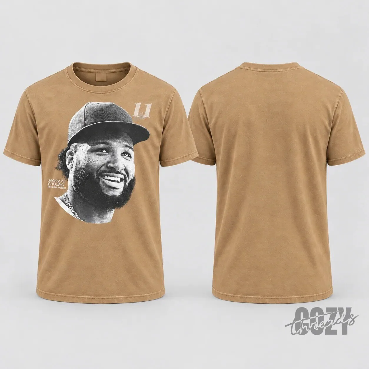 Jackson Chourio Milwaukee Baseball Player T-Shirt 8 Jackson Chourio Milwaukee Baseball Player T-Shirt