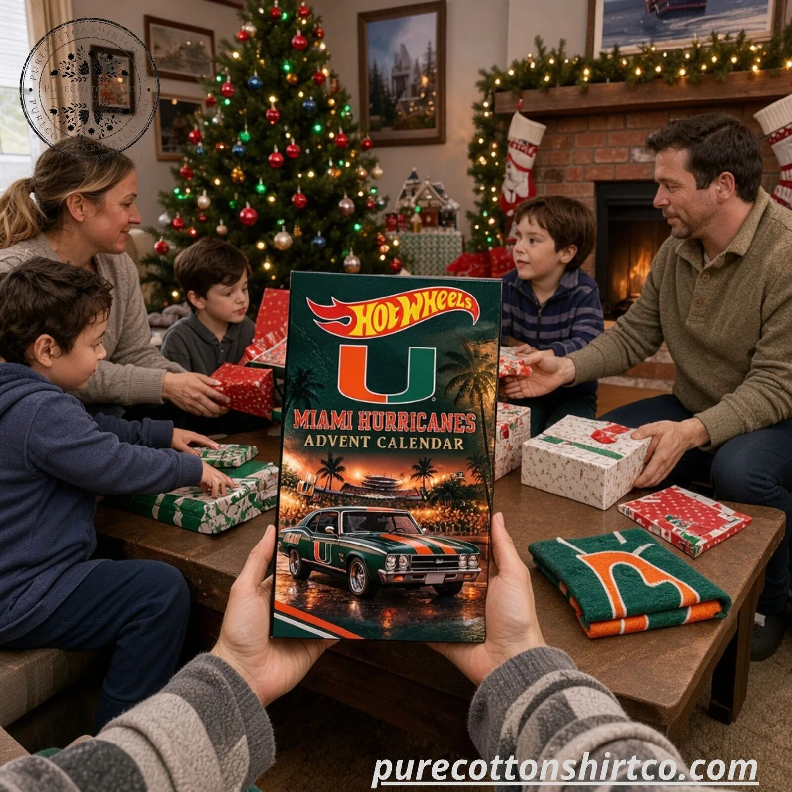 Miami Hurricanes Hot Wheels Advent Calendar 9 Miami Hurricanes Hot Wheels Advent Calendar
