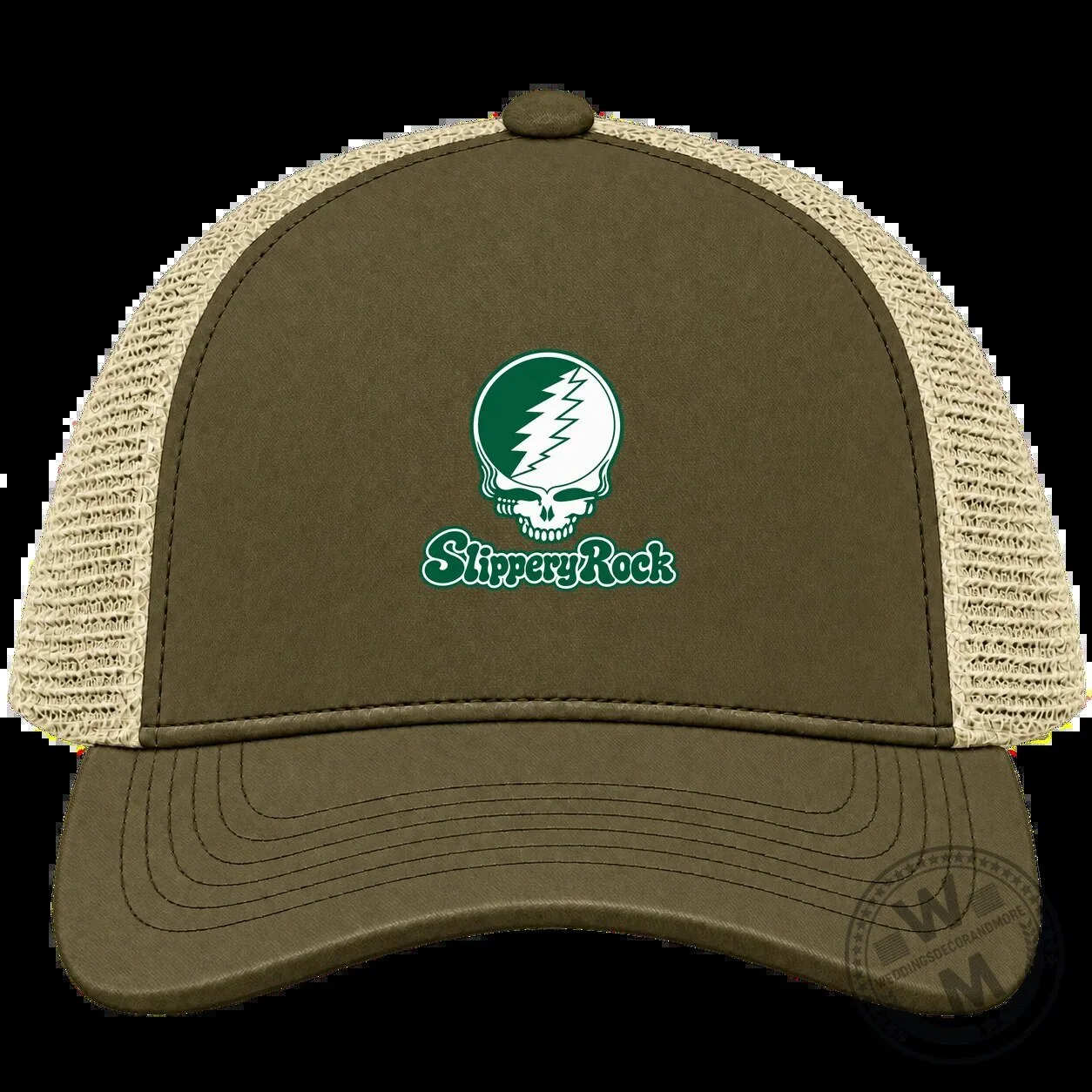 Slippery Rock Grateful Dead Stealie Skull Trucker Hat