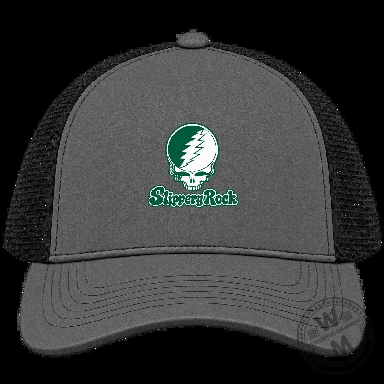 Slippery Rock Grateful Dead Stealie Skull Trucker Hat 5 Slippery Rock Grateful Dead Stealie Skull Trucker Hat