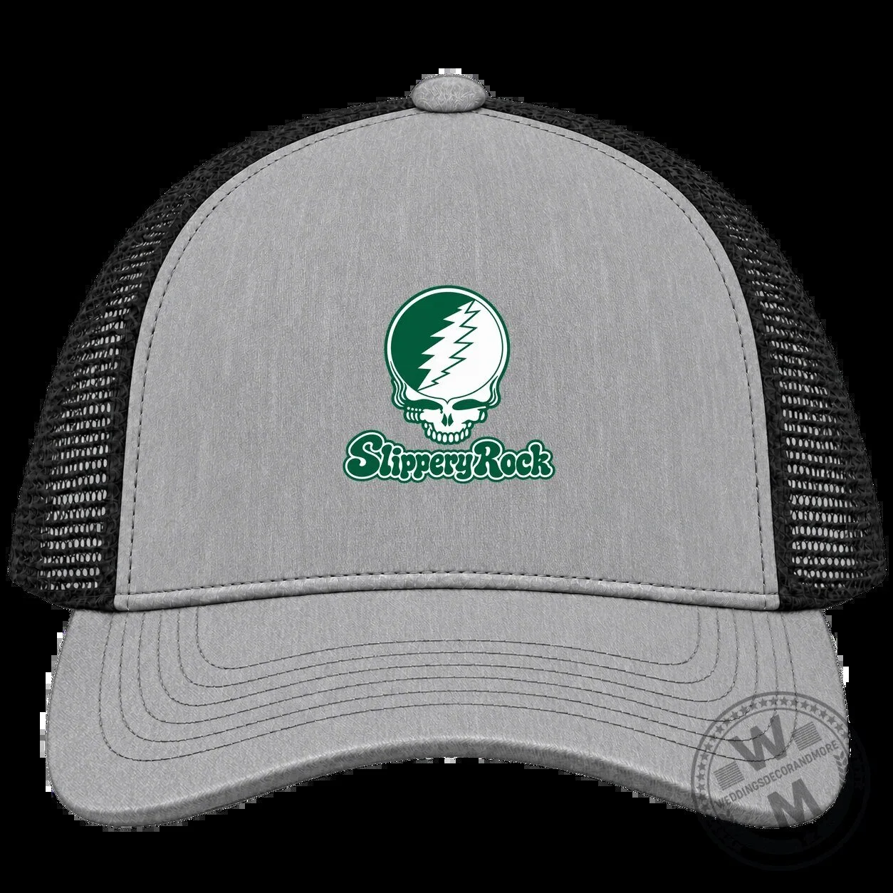 Slippery Rock Grateful Dead Stealie Skull Trucker Hat 6 Slippery Rock Grateful Dead Stealie Skull Trucker Hat