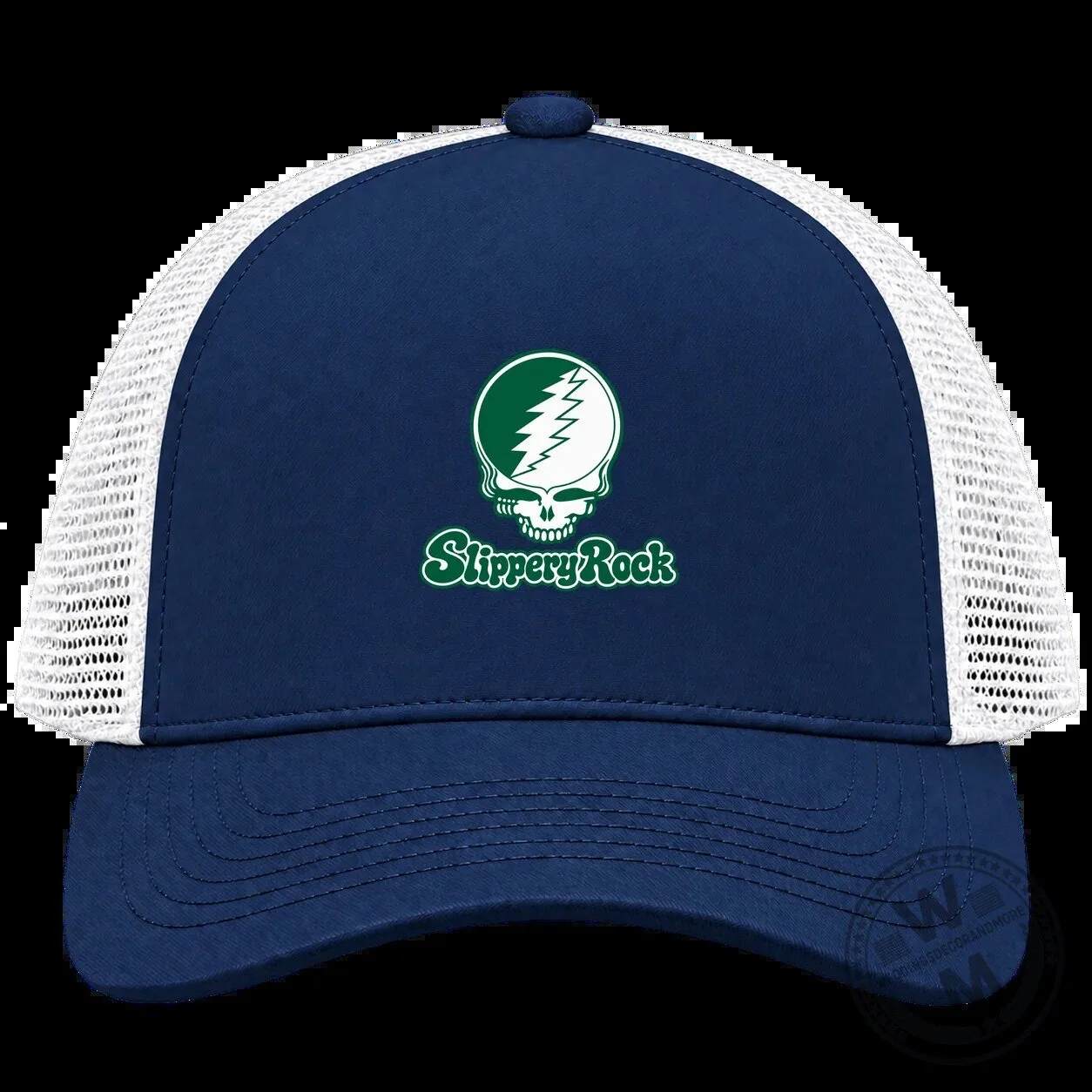 Slippery Rock Grateful Dead Stealie Skull Trucker Hat 7 Slippery Rock Grateful Dead Stealie Skull Trucker Hat