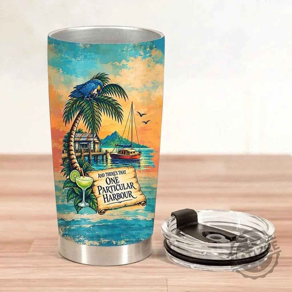 Jimmy Buffett One Particular Harbour Lyrics Tumbler 10 Jimmy Buffett One Particular Harbour Lyrics Tumbler