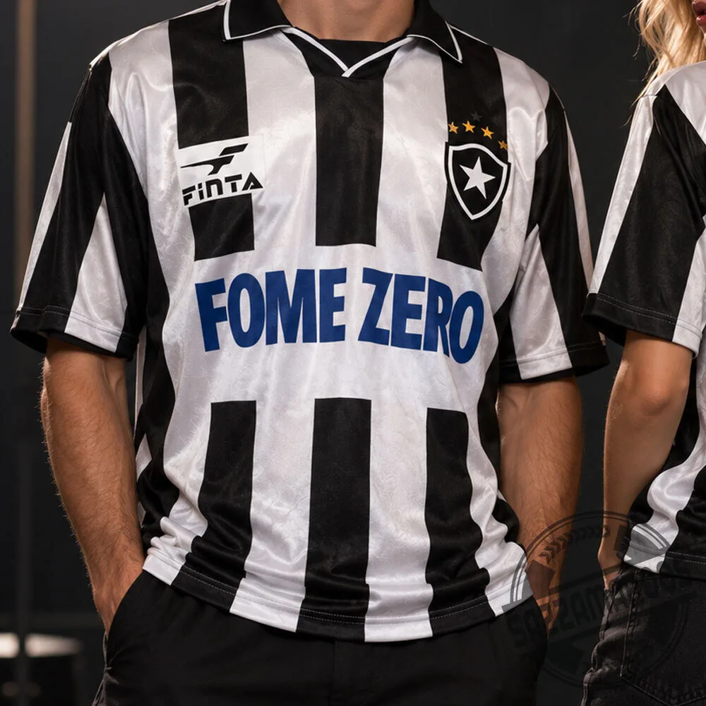 Botafogo 2003 Home Shirt #18 Fome Zero Jersey Shirt 5 Botafogo 2003 Home Shirt #18 Fome Zero Jersey Shirt
