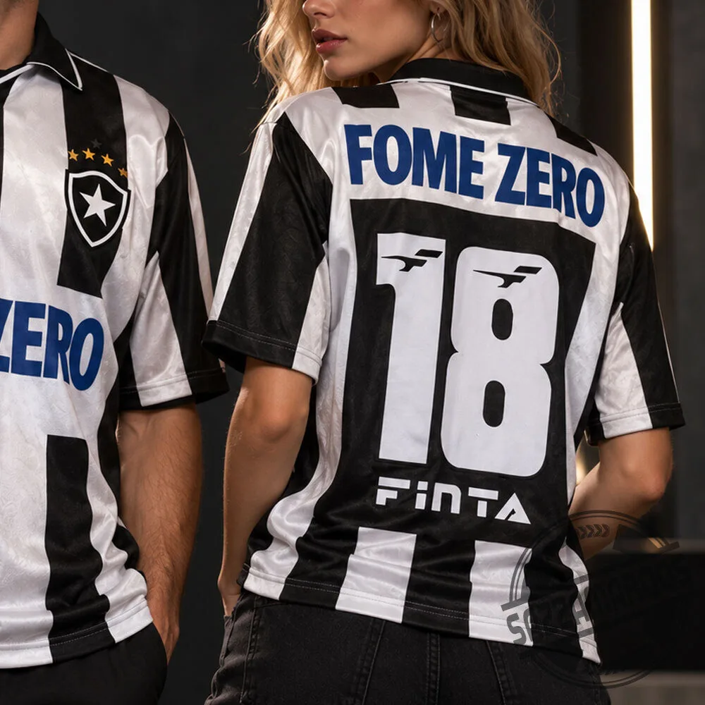 Botafogo 2003 Home Shirt #18 Fome Zero Jersey Shirt 6 Botafogo 2003 Home Shirt #18 Fome Zero Jersey Shirt