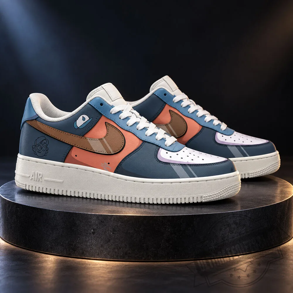Gravity Falls Dipper Pines Custom Nike Air Force 1 Sneakers Shoes 3 Gravity Falls Dipper Pines Custom Nike Air Force 1 Sneakers Shoes