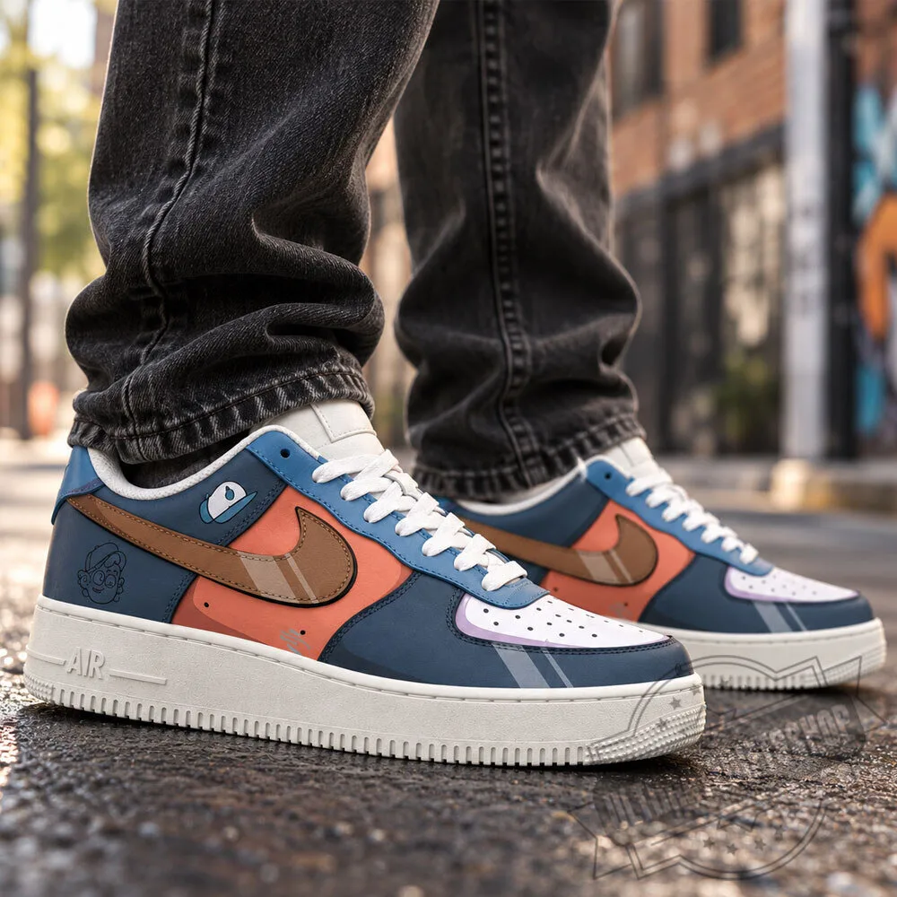Gravity Falls Dipper Pines Custom Nike Air Force 1 Sneakers Shoes 5 Gravity Falls Dipper Pines Custom Nike Air Force 1 Sneakers Shoes