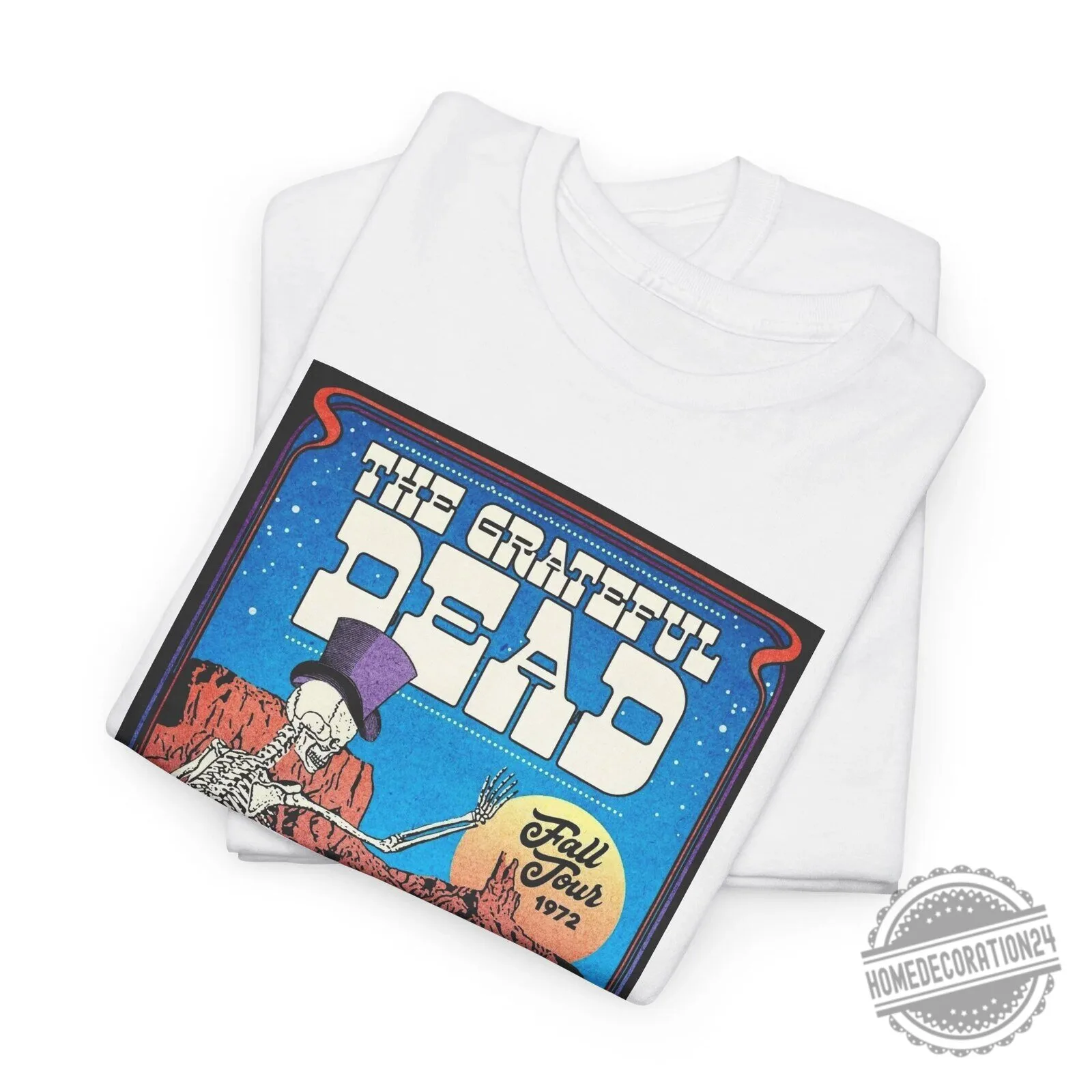 The Grateful Dead Fall Tour 1972 Vanderbilt University Concert T-Shirt 5 The Grateful Dead Fall Tour 1972 Vanderbilt University Concert T-Shirt