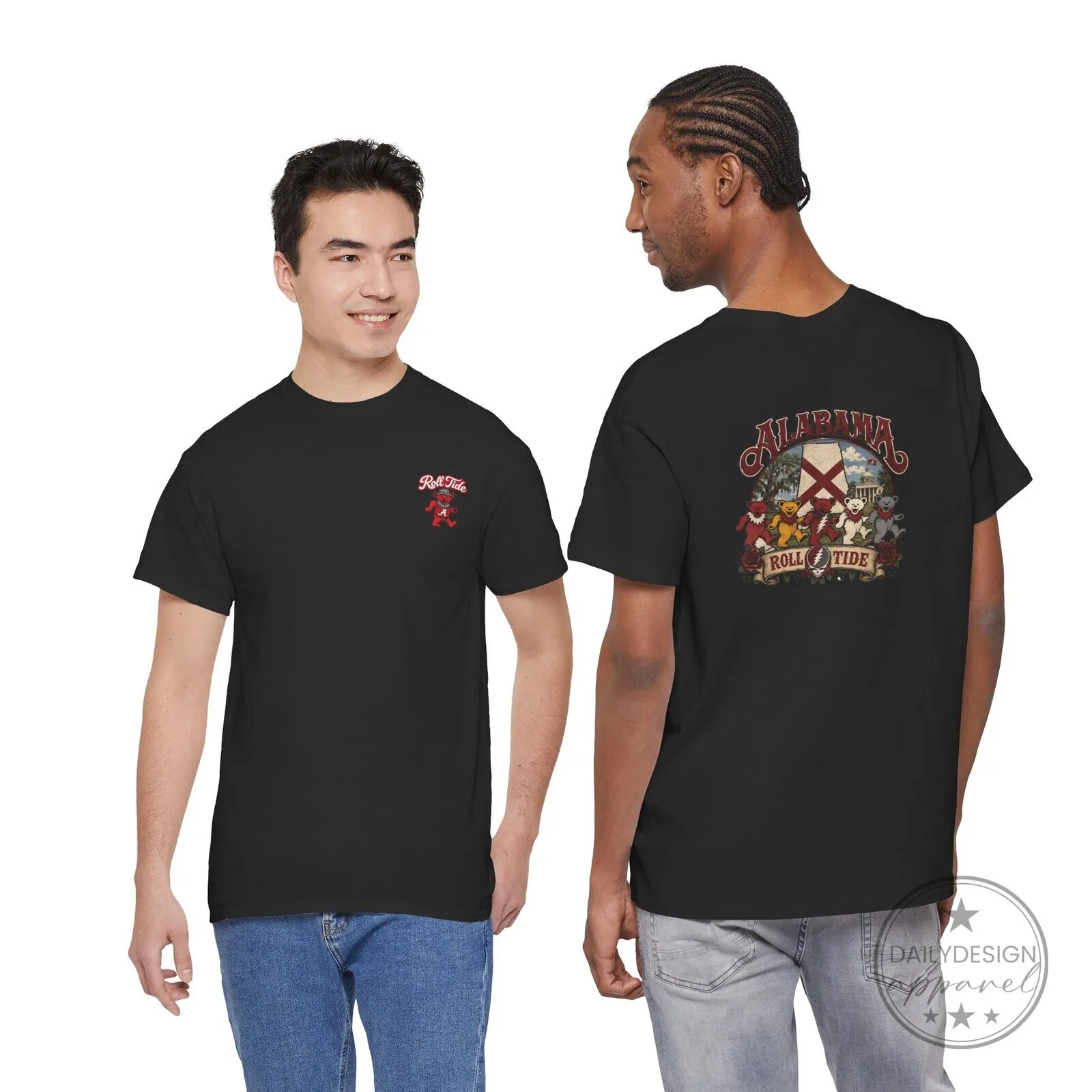 University of Alabama Roll Tide Mascot Elephant College Sports Fan T-Shirt