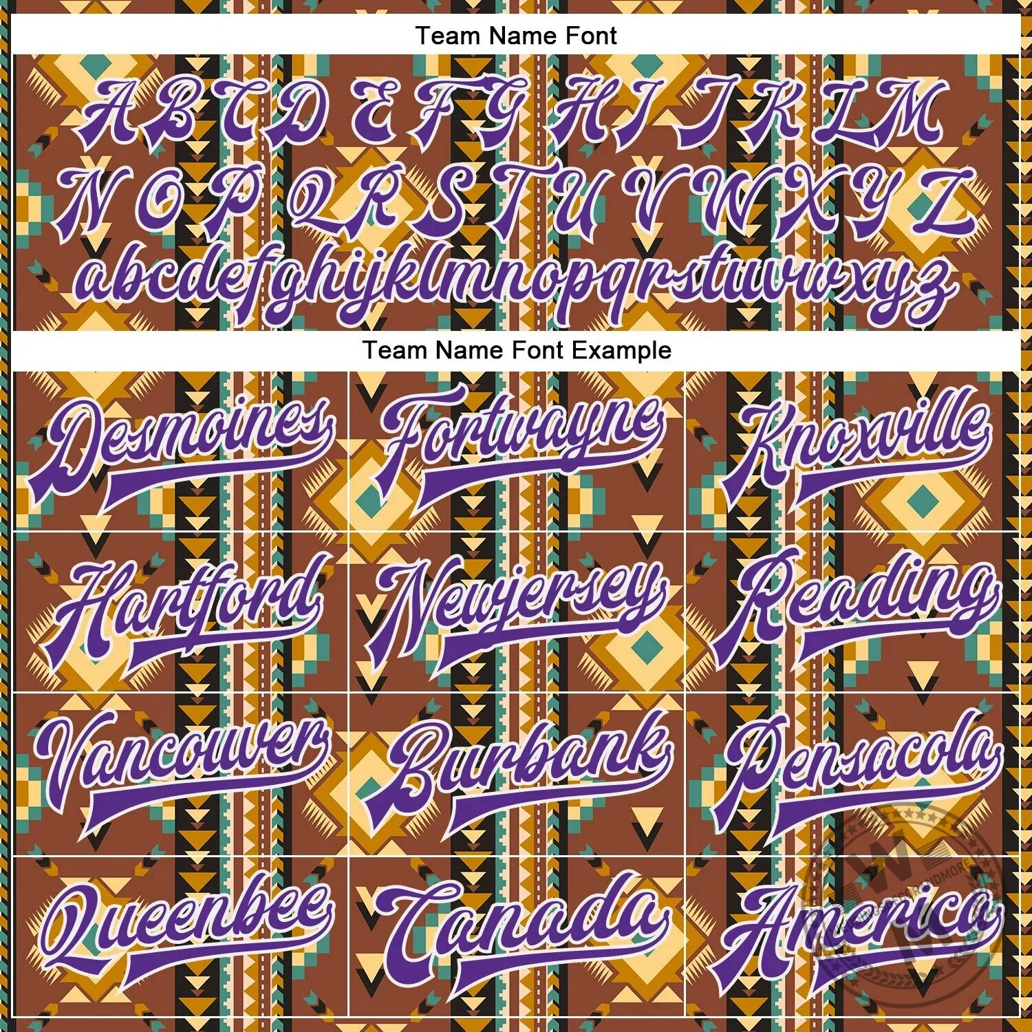 Custom Southwestern Geometric Aztec Brown Purple Varsity Letterman Jacket 10 Custom Southwestern Geometric Aztec Brown Purple Varsity Letterman Jacket