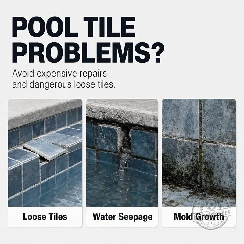 Professional Underwater Pool Tile Adhesive for Permanent Swimming Pool Repairs 9 Professional Underwater Pool Tile Adhesive for Permanent Swimming Pool Repairs