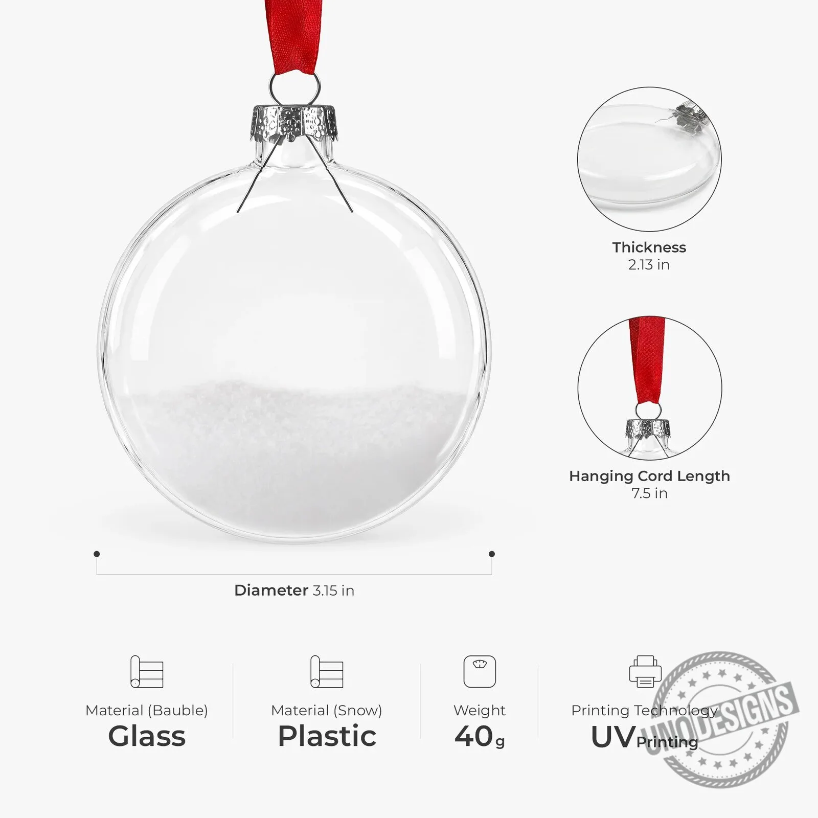 Christmas Tree Ornament Featuring a Personalized Snowman Couple Aging Together 7 Christmas Tree Ornament Featuring a Personalized Snowman Couple Aging Together