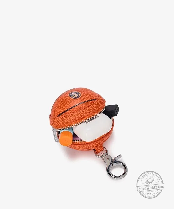 Denver Nuggets Basketball Mini Pouch Keychain for NBA Fans 9 Denver Nuggets Basketball Mini Pouch Keychain for NBA Fans