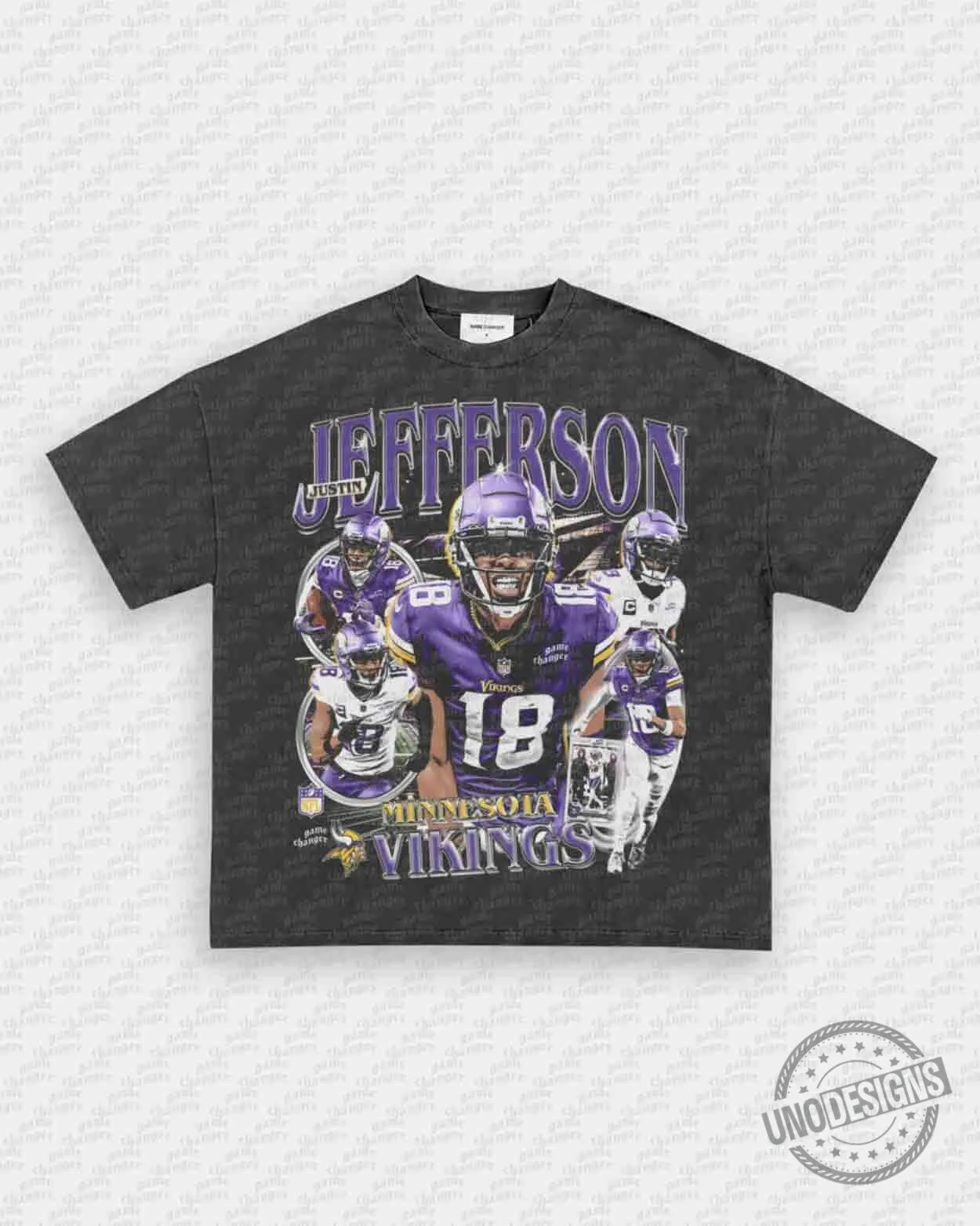 Justin Jefferson Minnesota Vikings Football Team Graphic T-Shirt 7 Justin Jefferson Minnesota Vikings Football Team Graphic T-Shirt