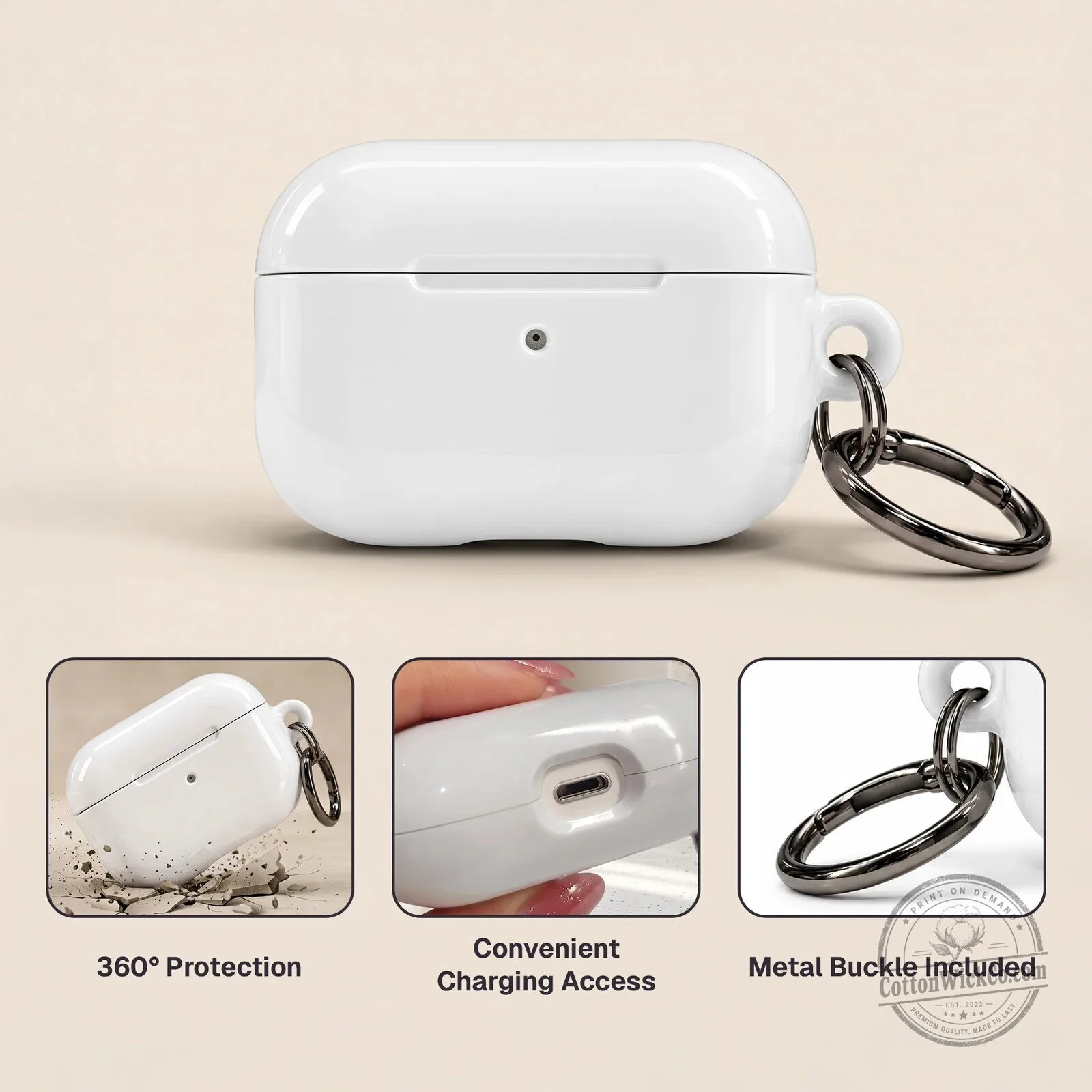 Personalized Floral Bookshelf AirPods Case with Custom Name for Book Lovers 11 Personalized Floral Bookshelf AirPods Case with Custom Name for Book Lovers