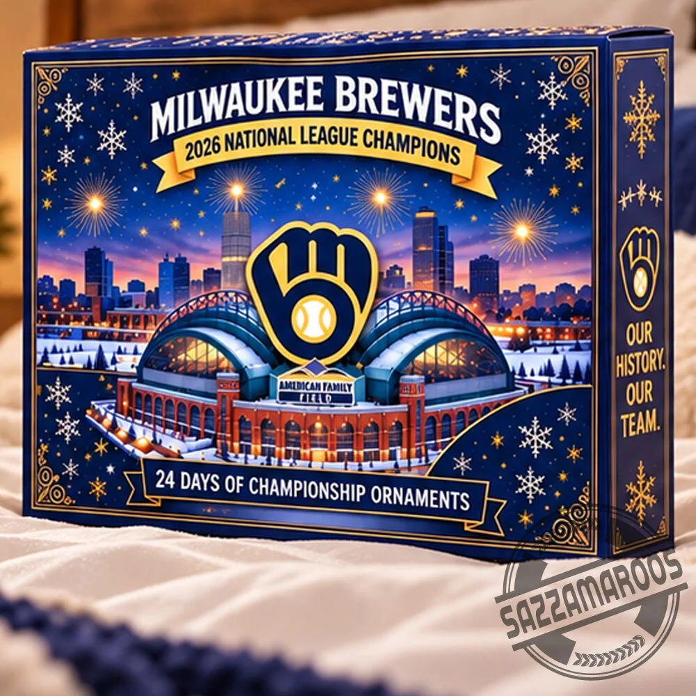 Milwaukee Brewers 2026 NL Champions Christmas Advent Calendar 4 Milwaukee Brewers 2026 NL Champions Christmas Advent Calendar