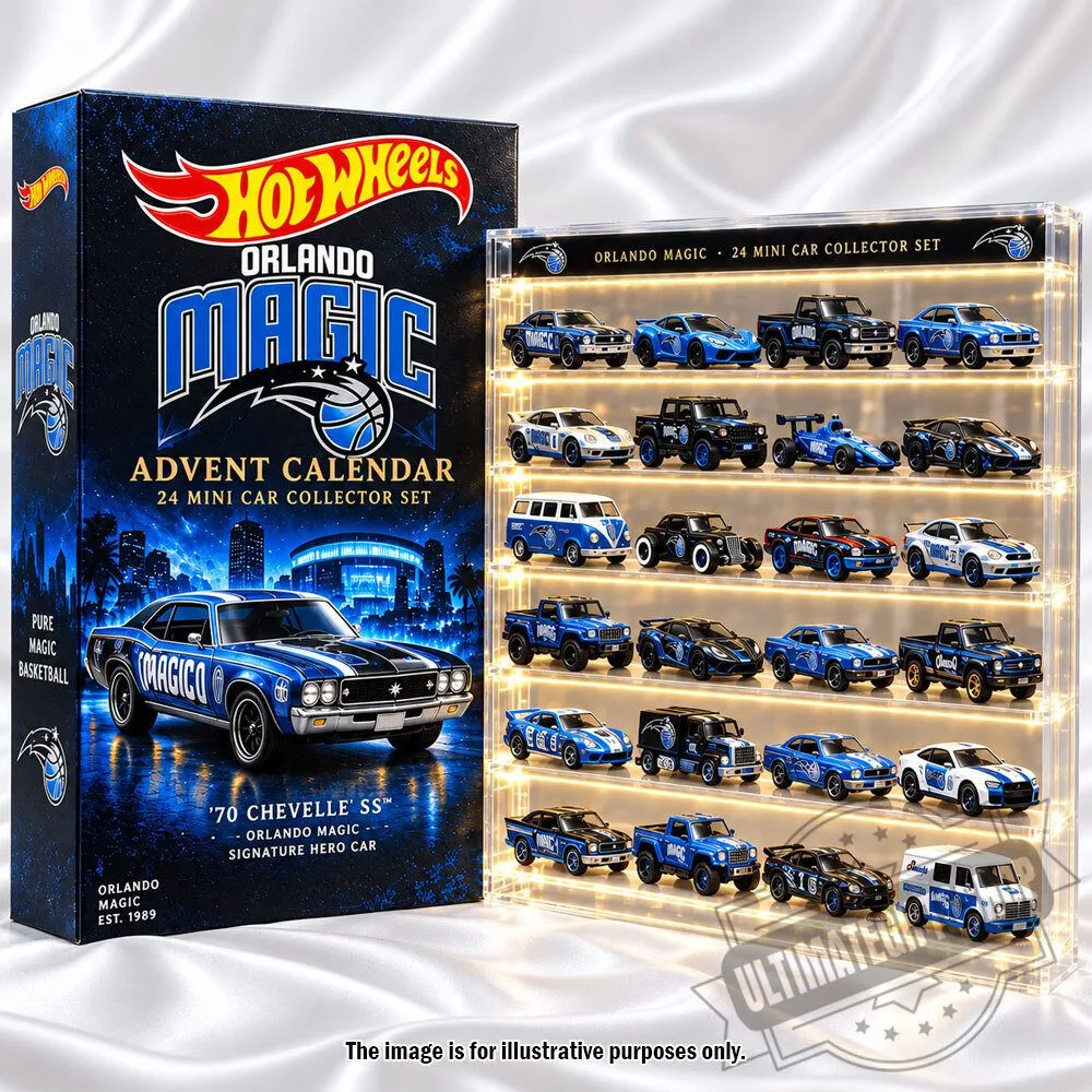 Hot Wheels Orlando Magic Advent Calendar 2026
