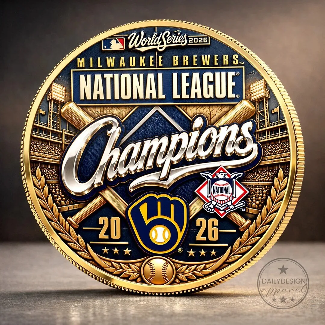 Milwaukee Brewers 2026 National League Champions World Series Commemorative Coin