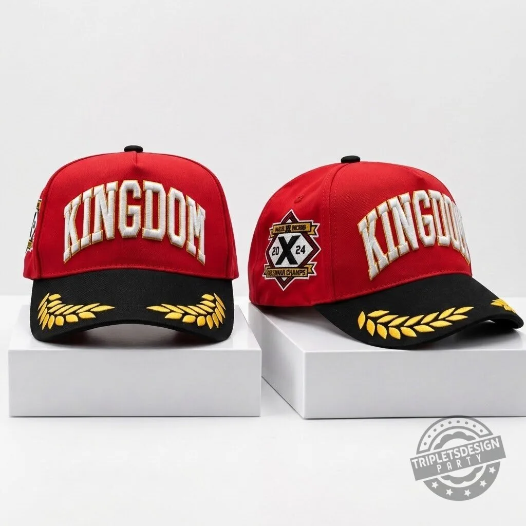 Carter Jensen KC Chiefs Kingdom 2024 Reigning Champs Hat gift cap