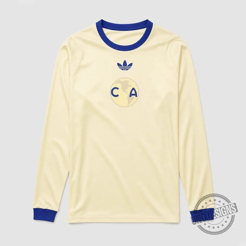 Club America 110th Anniversary Special Edition Long Sleeve Soccer Jersey