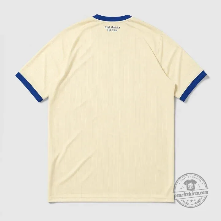 Club America 110th Anniversary Special Edition Men's Football Jersey 7 Club America 110th Anniversary Special Edition Men