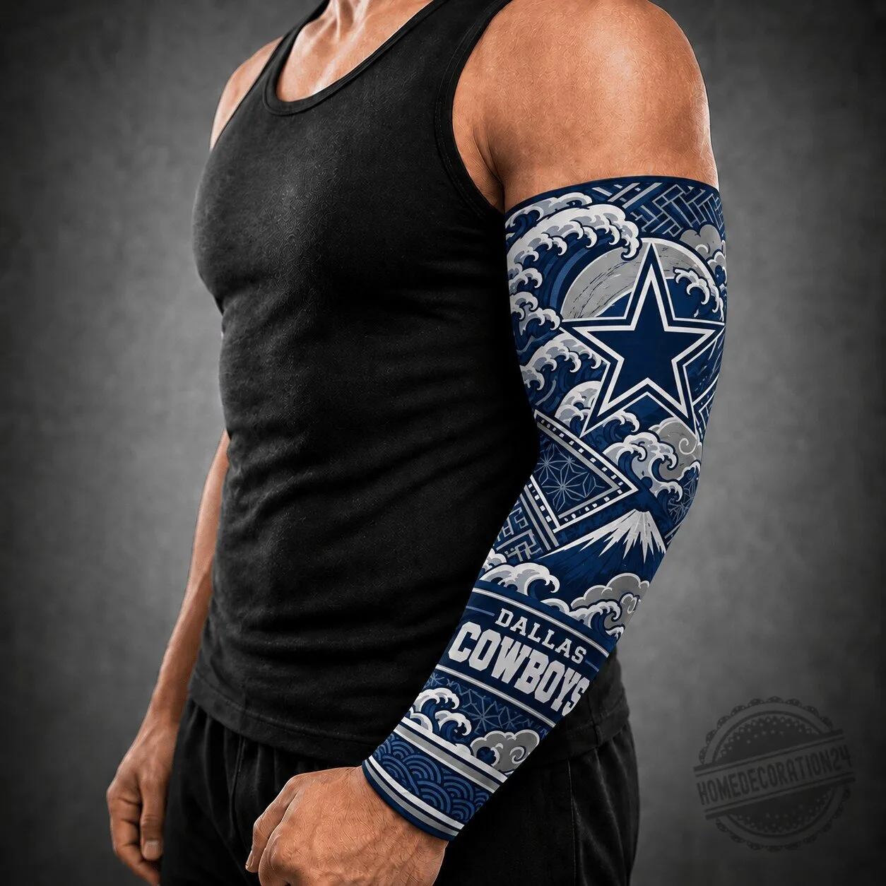 Dallas Cowboys NFL Japanese Wave Arm Sleeve