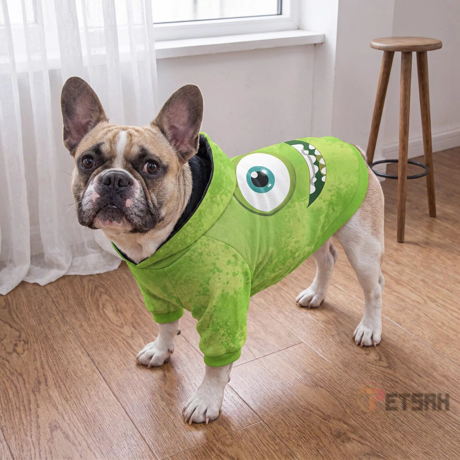 Monsters Inc Mike Wazowski Sweatshirt Dog Costume Hoodie 6 Monsters Inc Mike Wazowski Sweatshirt Dog Costume Hoodie