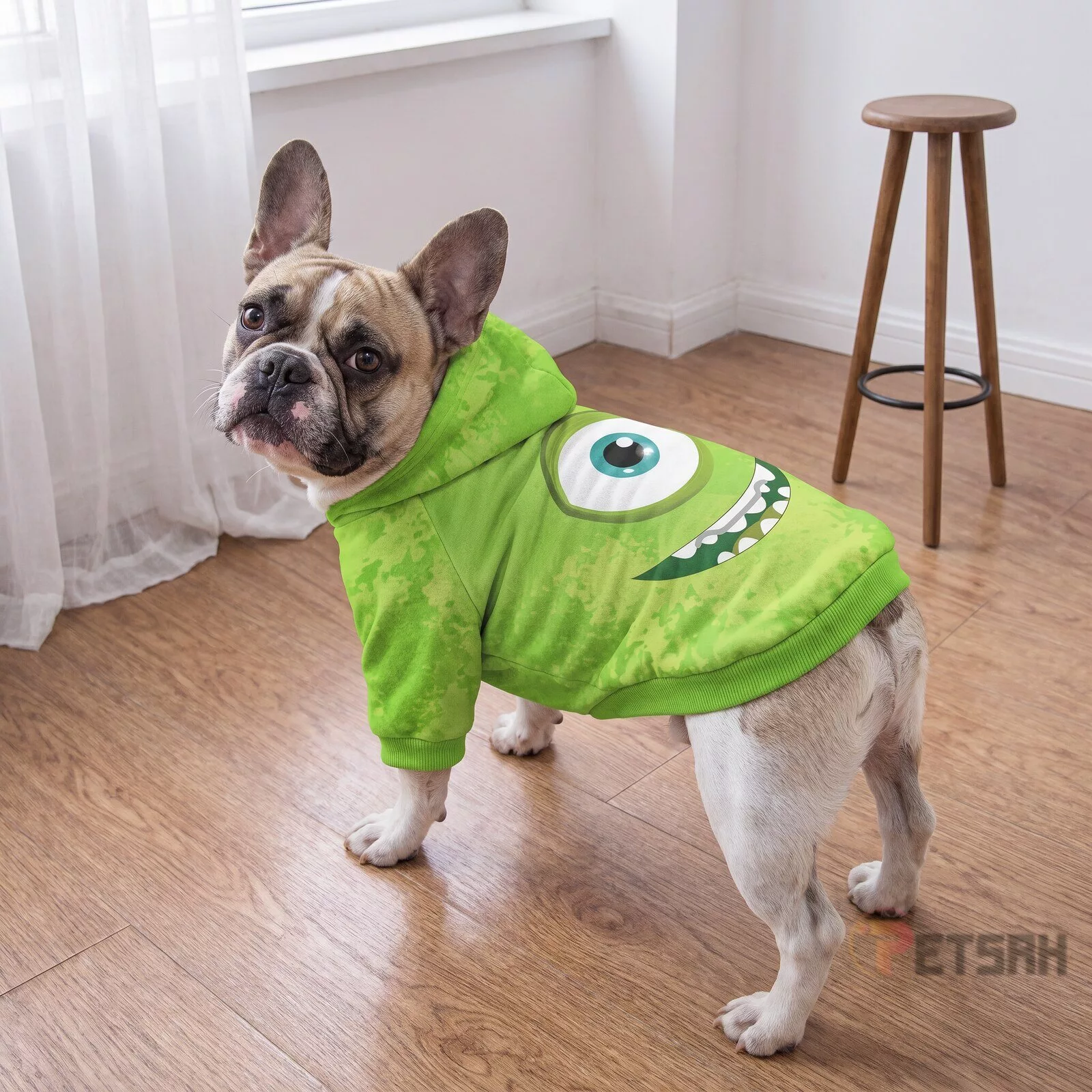 Monsters Inc Mike Wazowski Sweatshirt Dog Costume Hoodie 7 Monsters Inc Mike Wazowski Sweatshirt Dog Costume Hoodie