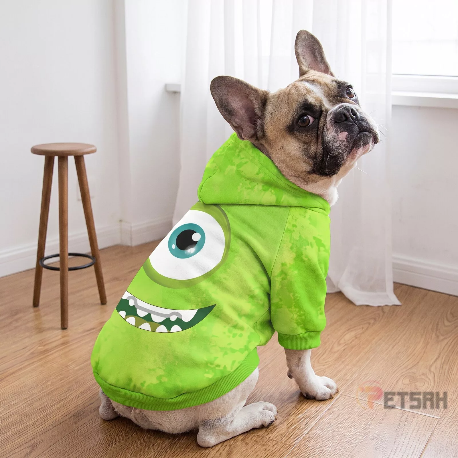 Monsters Inc Mike Wazowski Sweatshirt Dog Costume Hoodie 9 Monsters Inc Mike Wazowski Sweatshirt Dog Costume Hoodie