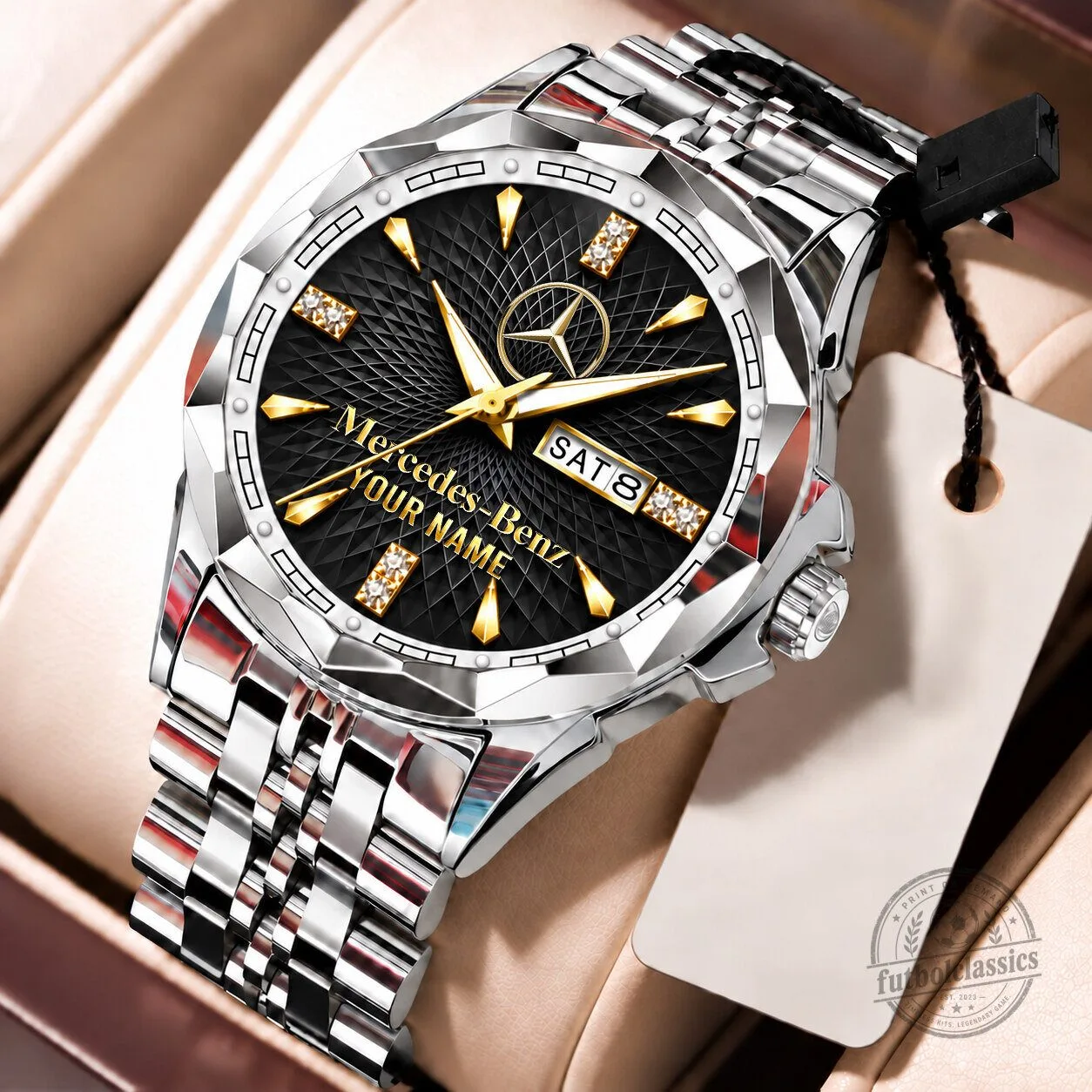 Mercedes-Benz Custom Name Elegant Design Watch for Men 10 Mercedes-Benz Custom Name Elegant Design Watch for Men