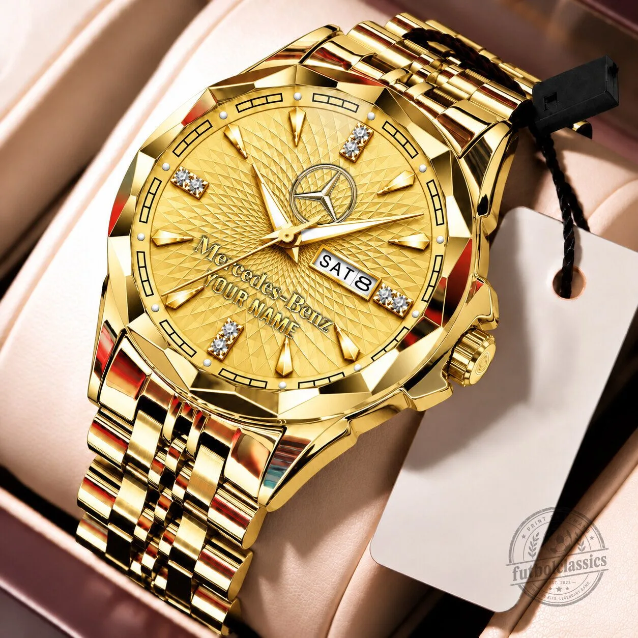 Mercedes-Benz Custom Name Elegant Design Watch for Men 12 Mercedes-Benz Custom Name Elegant Design Watch for Men