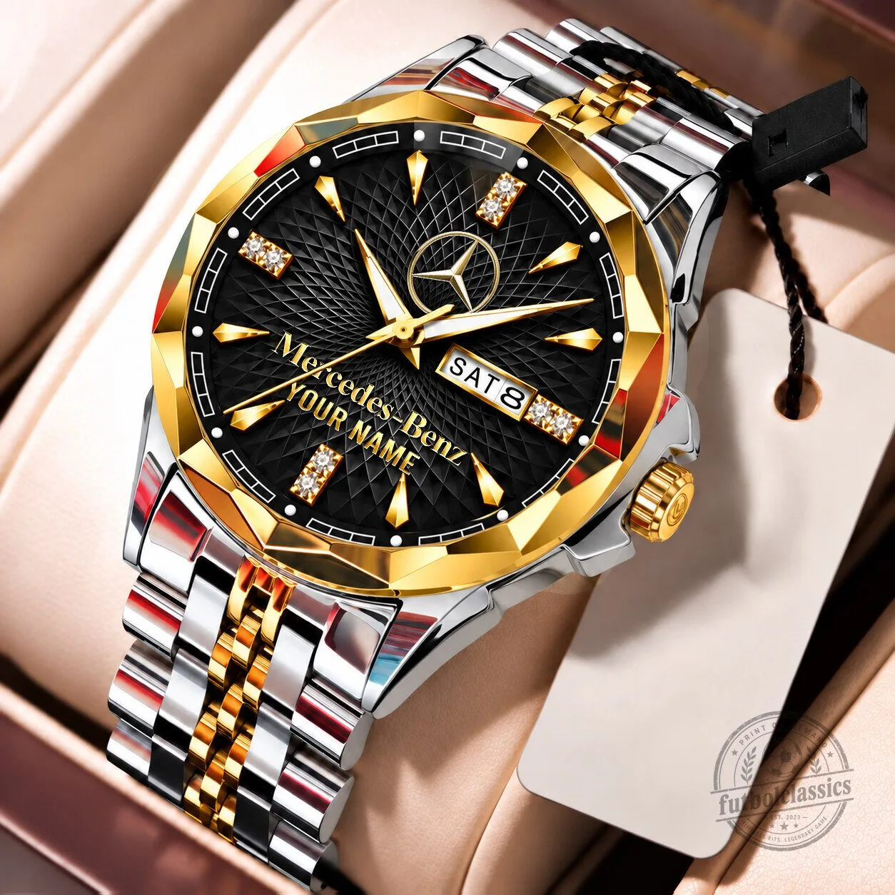Mercedes-Benz Custom Name Elegant Design Watch for Men 13 Mercedes-Benz Custom Name Elegant Design Watch for Men