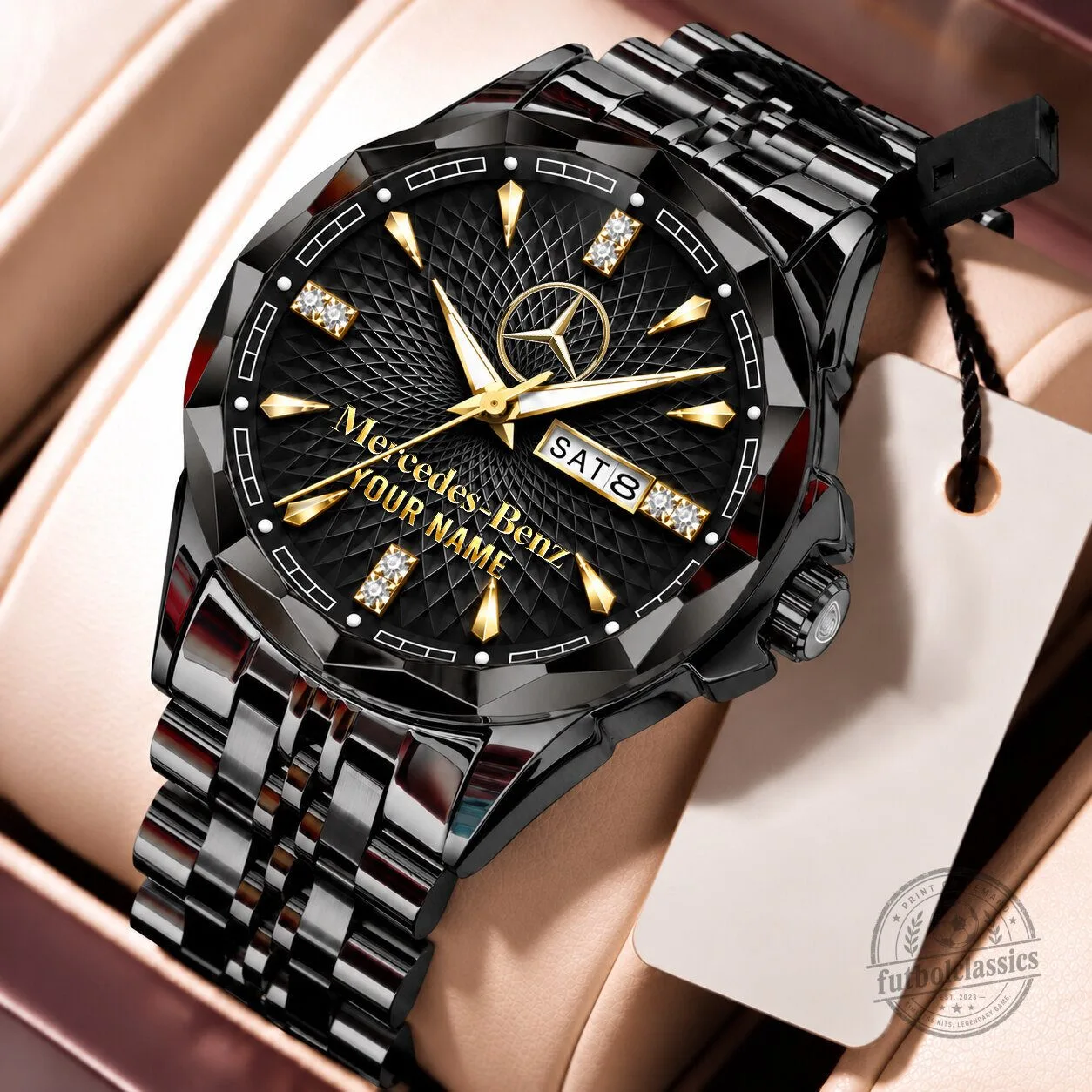 Mercedes-Benz Custom Name Elegant Design Watch for Men 14 Mercedes-Benz Custom Name Elegant Design Watch for Men
