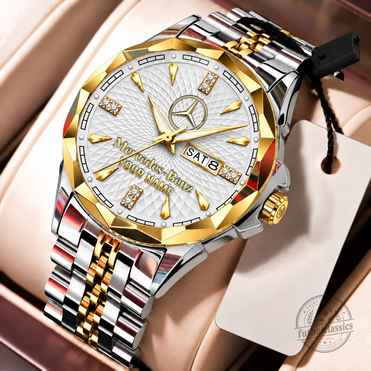 Mercedes-Benz Custom Name Elegant Design Watch for Men 15 Mercedes-Benz Custom Name Elegant Design Watch for Men