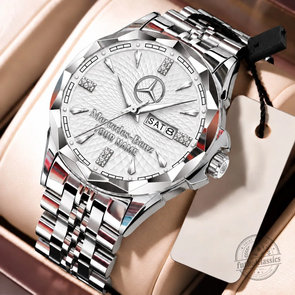 Mercedes-Benz Custom Name Elegant Design Watch for Men 16 Mercedes-Benz Custom Name Elegant Design Watch for Men