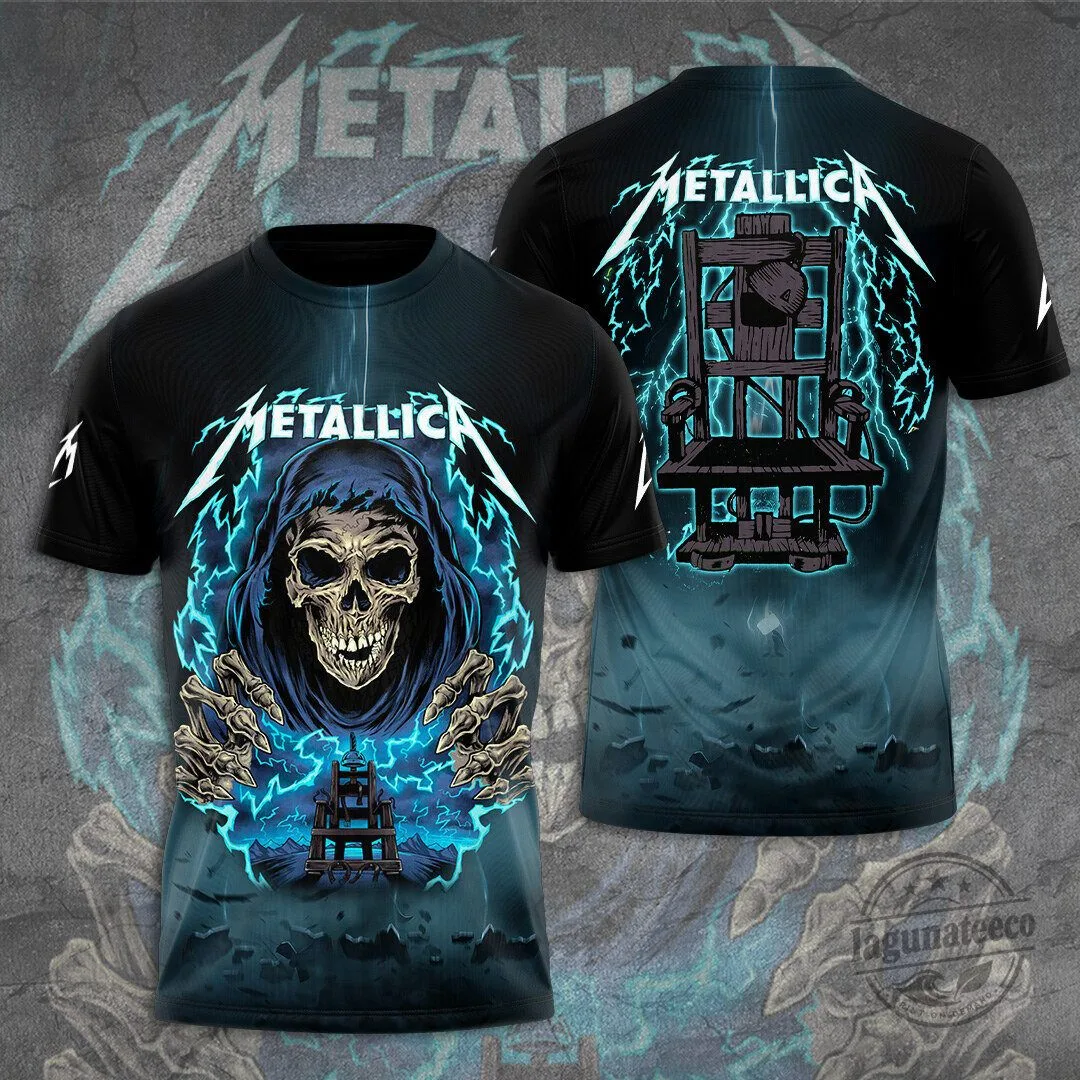Metallica Ride The Lightning Album Art T-Shirt