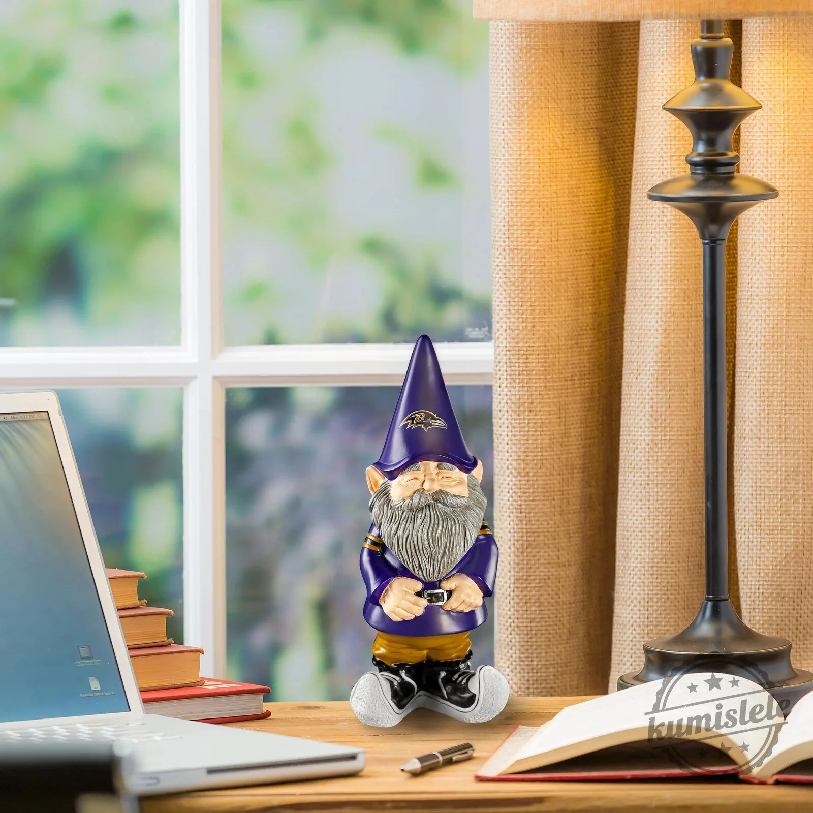 Baltimore Ravens NFL Football Team Garden Gnome Figurine 5 Baltimore Ravens NFL Football Team Garden Gnome Figurine
