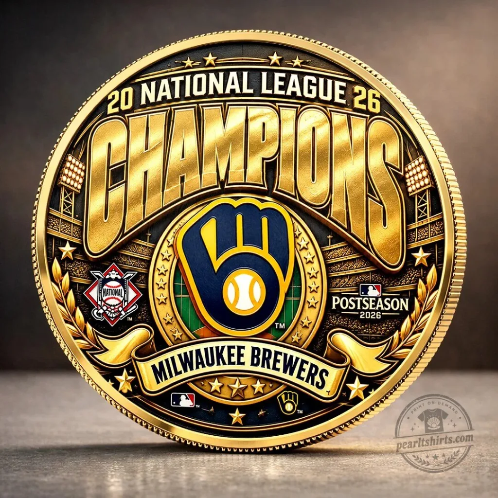 Milwaukee Brewers 2026 National League Champions Commemorative Coin